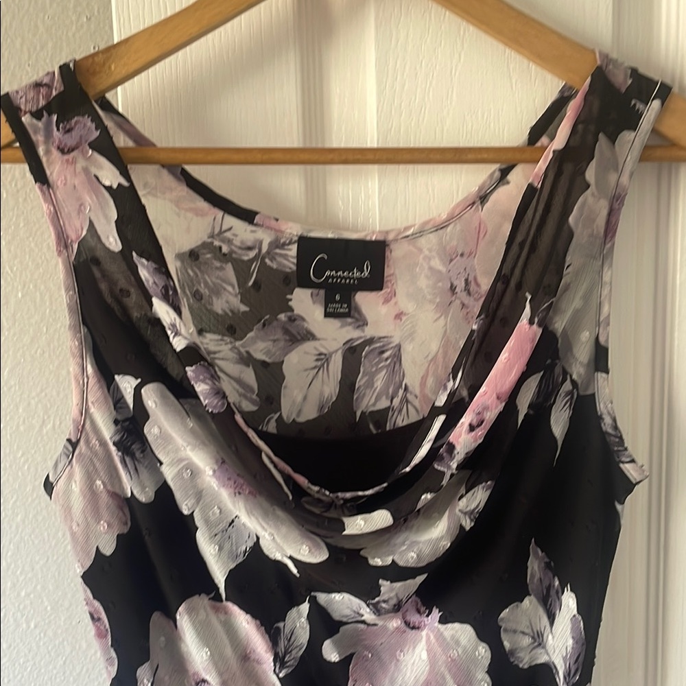 Connected Apparel Asymmetrical Sundress - Picture 3 of 4